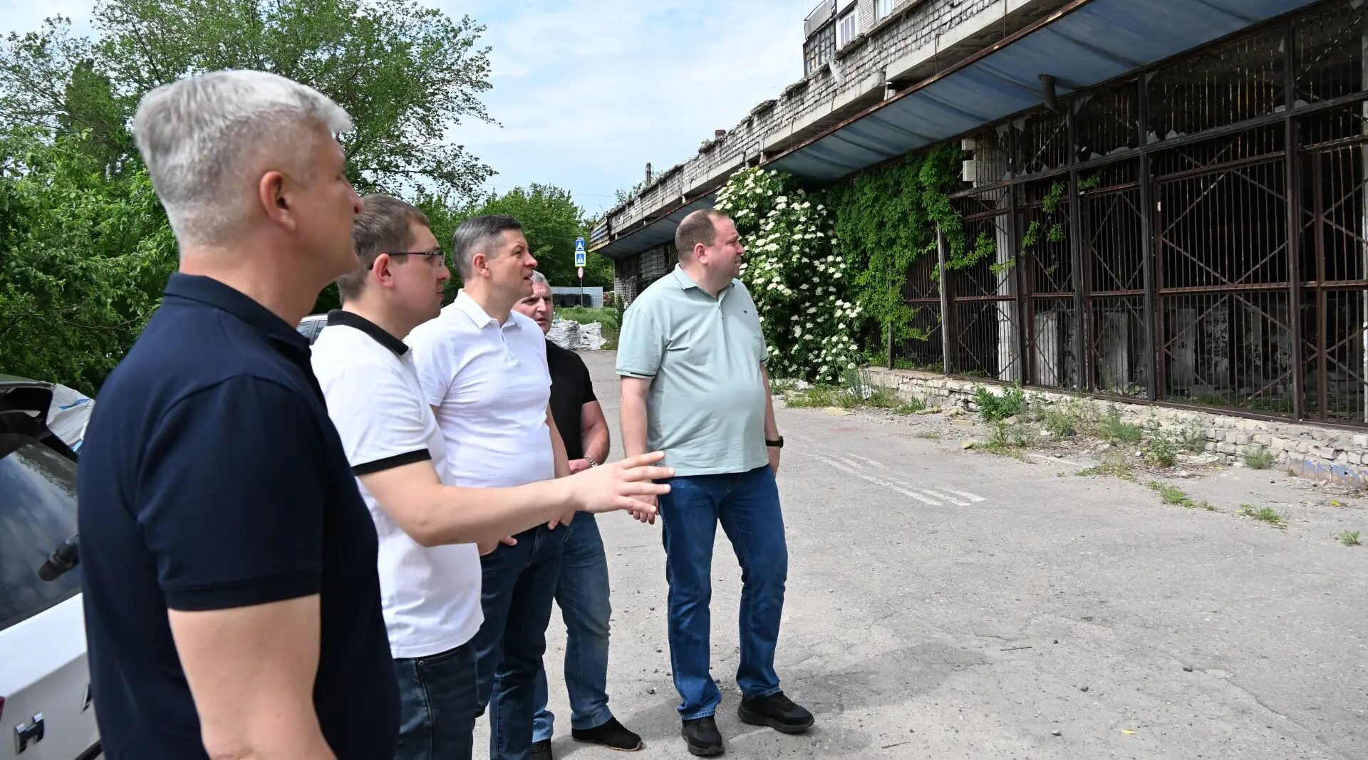 Врио Губернатора Брянской области посетил картодром в подшефной Брянке ЛНР