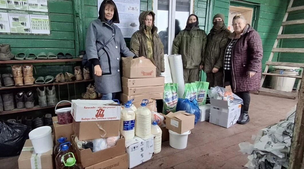 О помощи бойцам СВО рассказала волонтер группы «Вместе_Z» Н.М. Раханская