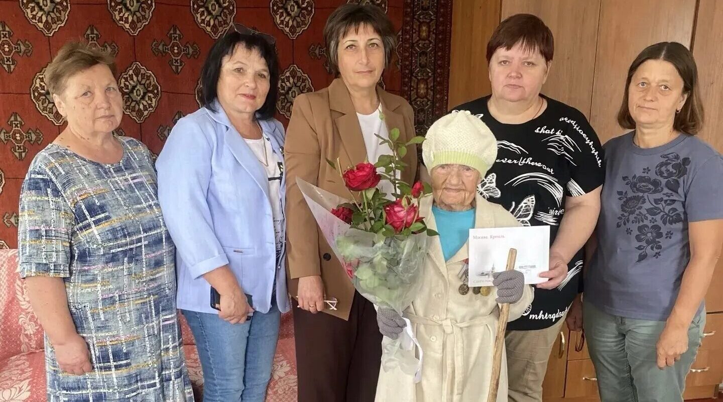 Жительница г. Мглин Нина Михайловна Нечаевская отметила свой 101-й День рождения