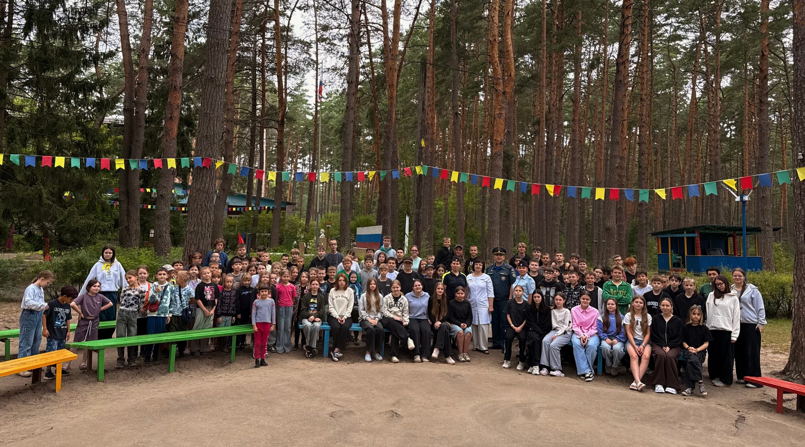 В Унече для воспитанников ДОЛ «Ручеек» провели «День безопасности»