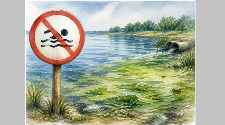 Роспотребнадзор рассказал, как распознать опасный для купания водоем