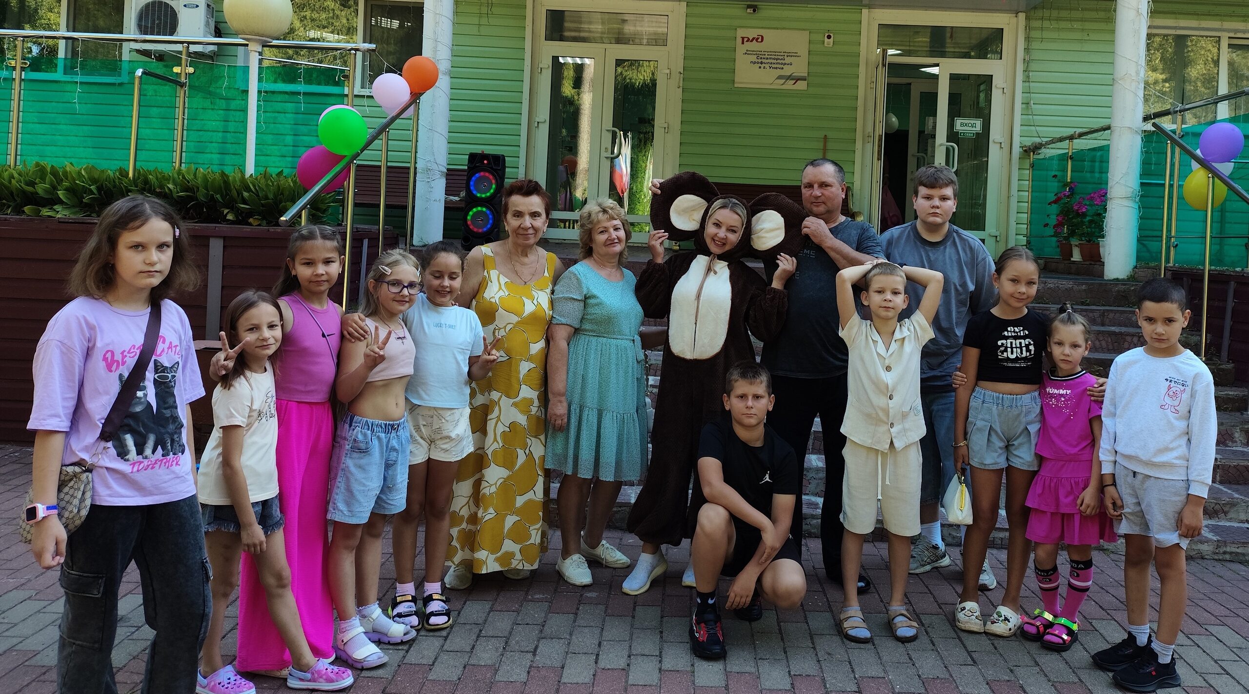 В Унечском санатории для школьников созданы все условия, чтобы провести лето с пользой