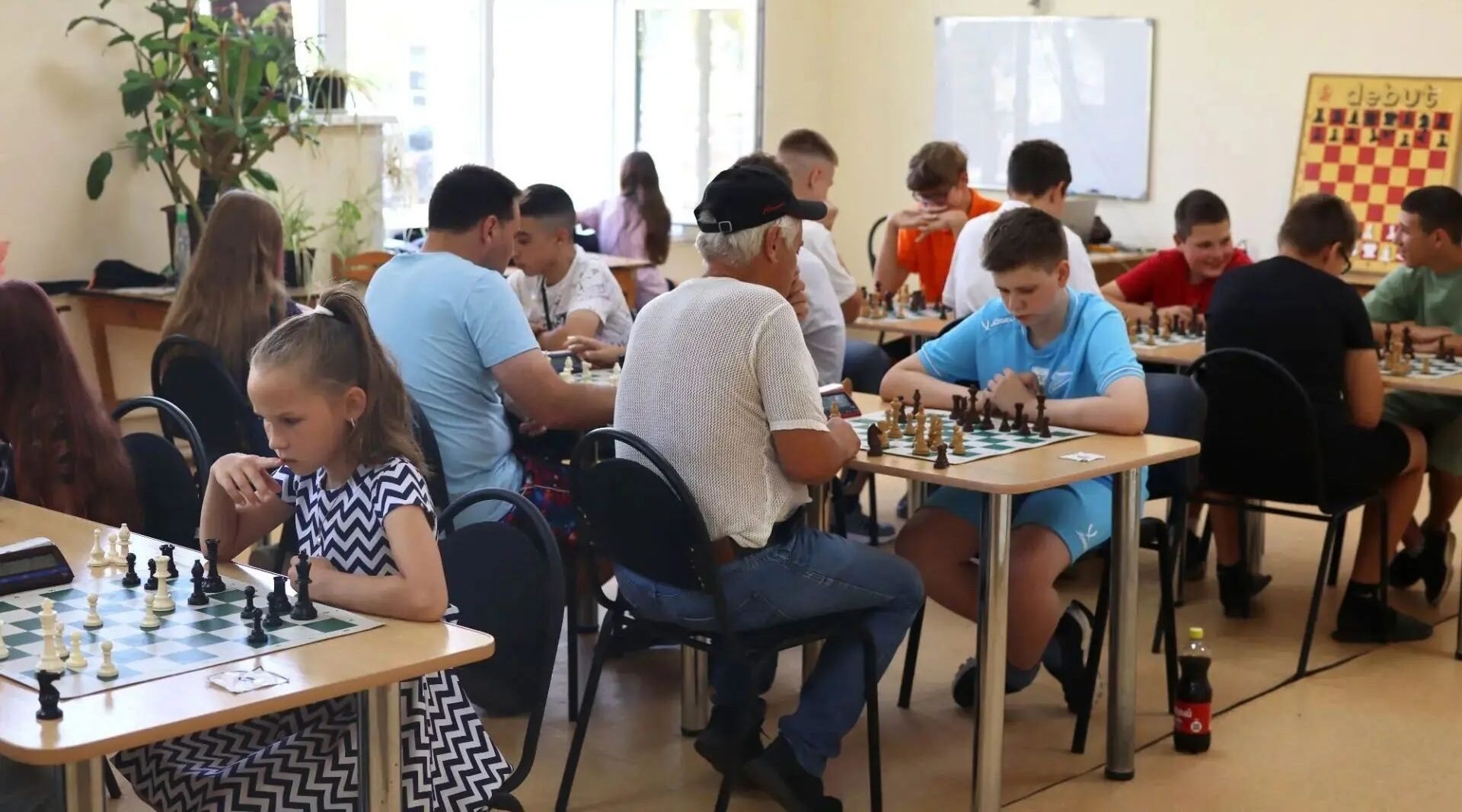 В Унече прошел турнир по блицу, посвященный Дню города и Дню железнодорожника