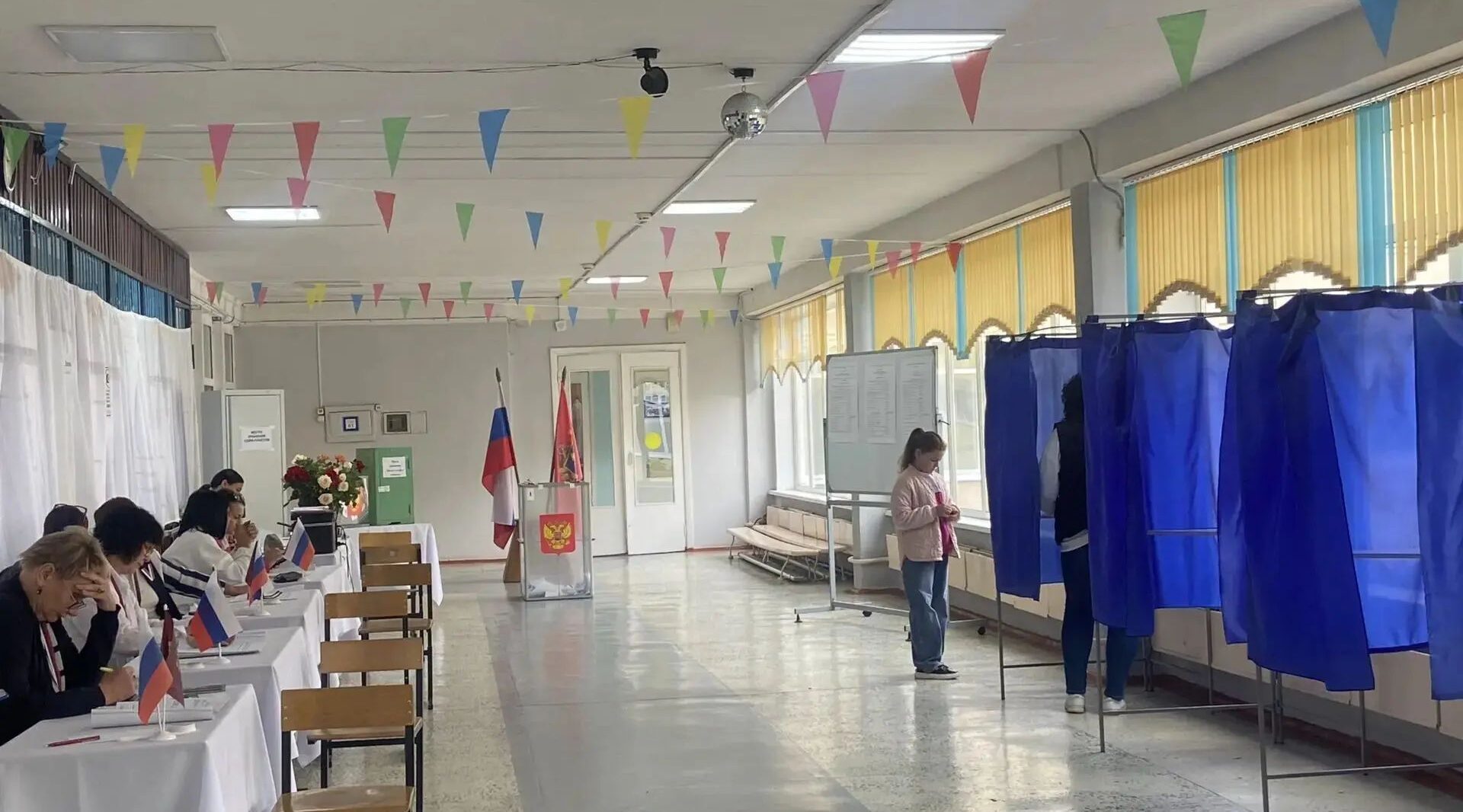 В Унече второй день голосования проходит организованно