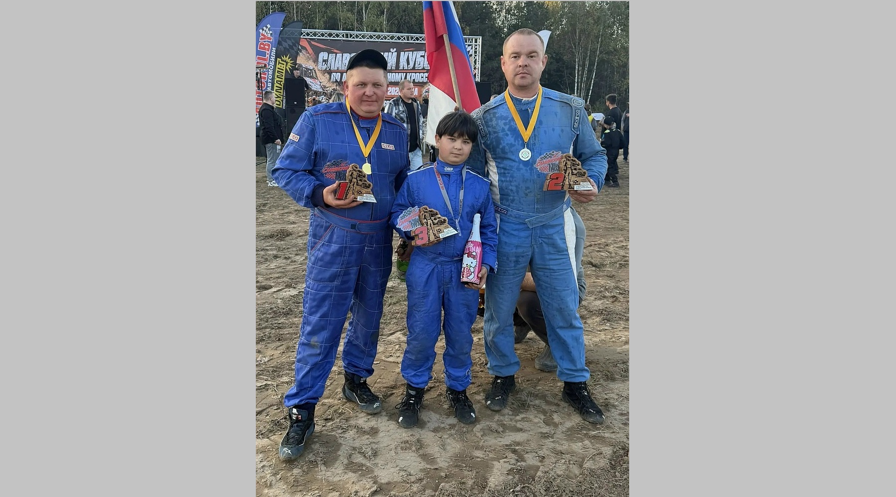 Юный пилот из Унечи, Савелий Перистый, завоевал «Бронзу» на соревнованиях по автокроссу