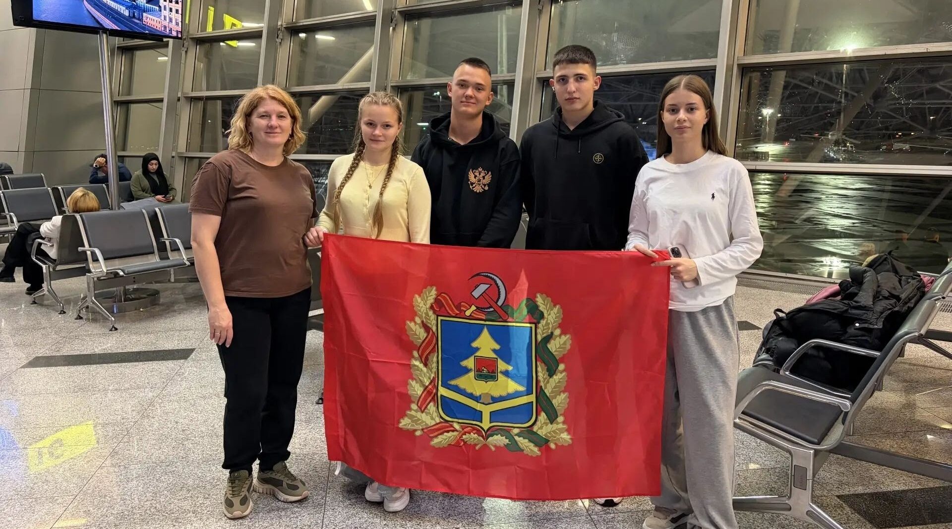 Амбассадоры Брянской области на слёте в Грозном